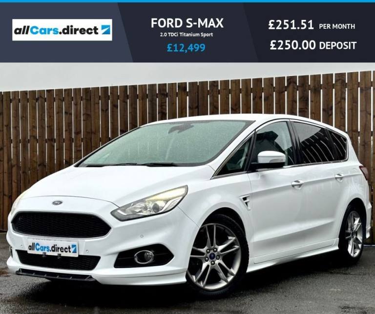 2017 Ford S-Max 2.0 TDCi 210 Titanium Sport 5dr Powershift MPV DIESEL Manual