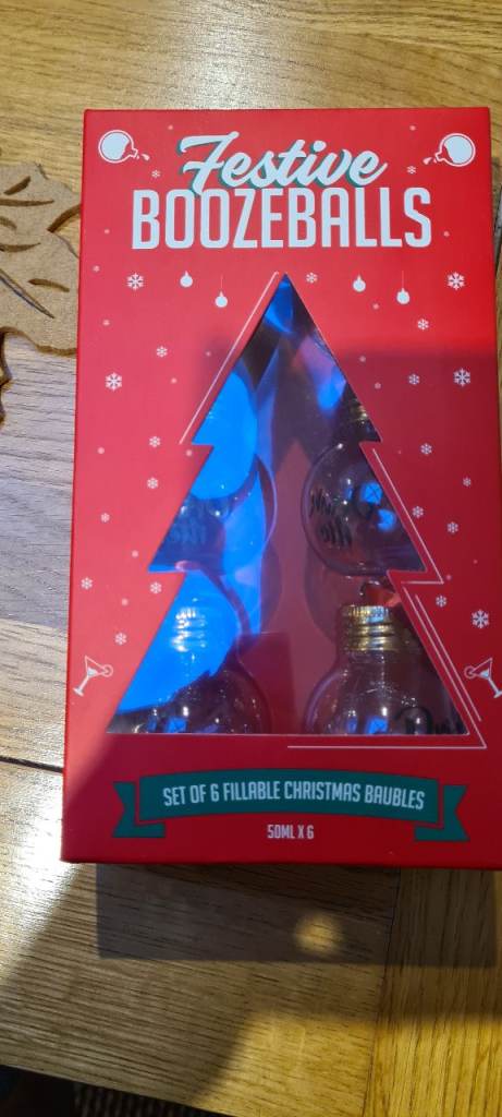 Christmas Festive Boozeballs Baubles