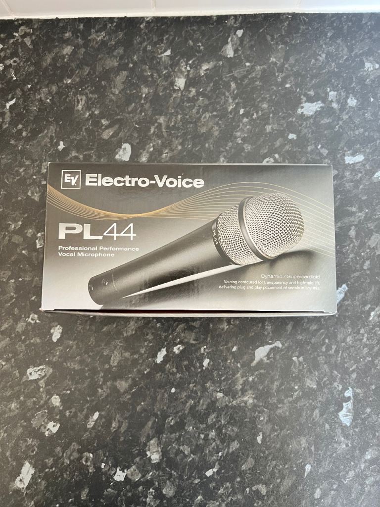 Electro-Voice PL44 Professional Performance Vocal Microphone – Brand New in Box