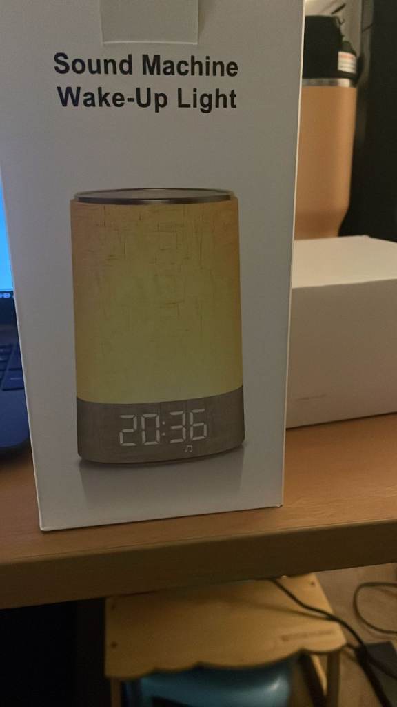 Sound Machine Wake‑Up Light – New