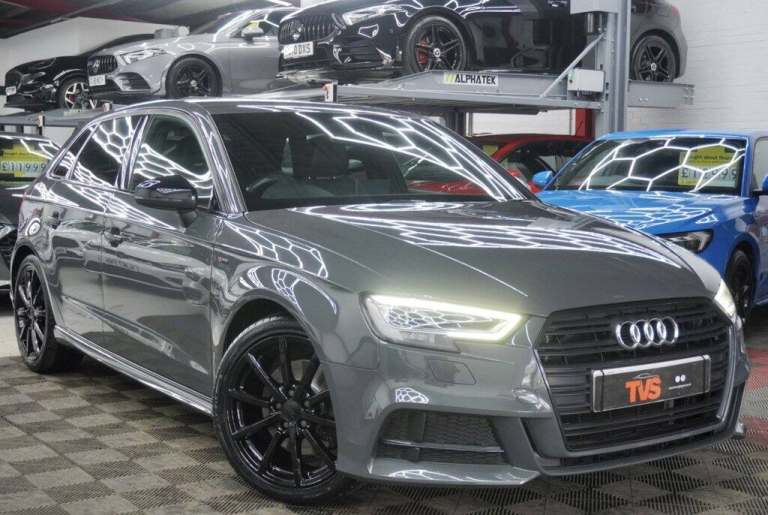 2017 Audi A3 2.0 TFSI Black Edition Sportback 5dr Petrol Manual Euro 6 (s/s) (190 ps) Hatchback P...