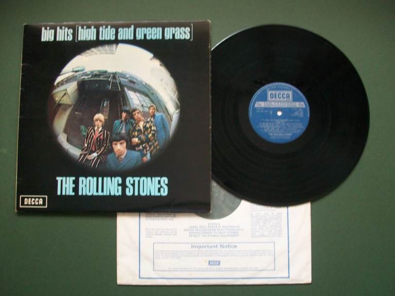 The Rolling Stones. Big Hits (High Tide And Green Grass) 1972 Reissue Vinyl LP