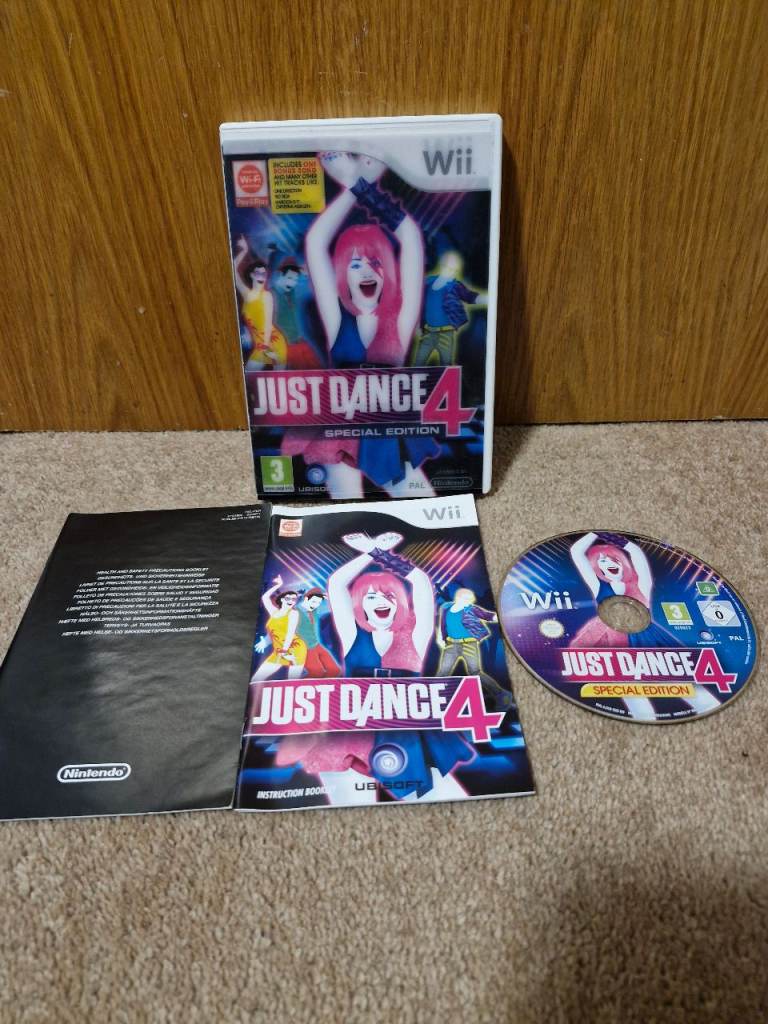 Just dance 4 wii