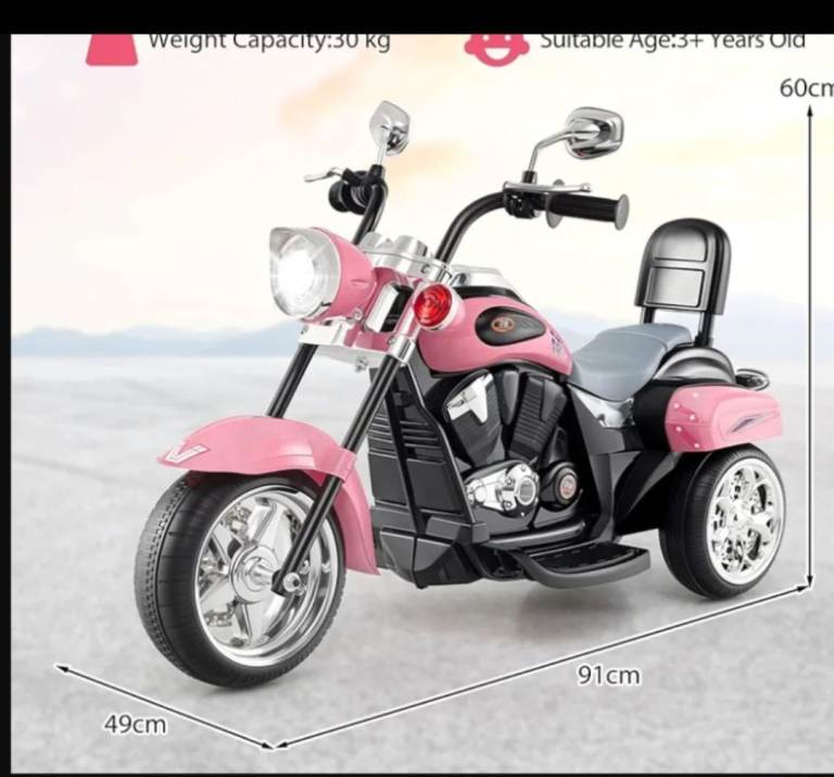 Kids 6v battery powered motorbike 