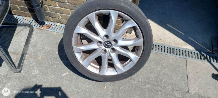 2015 Mazda 18 inch Alloy Wheels & tyres. Full set of 4. 215/45/18 