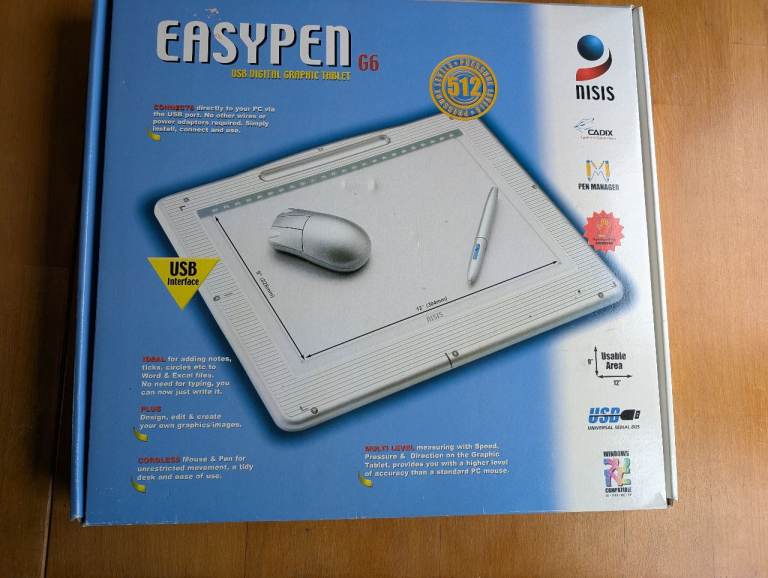 Vintage NISIS G6 Easy Pen in Original Box with all Parts and Instructions