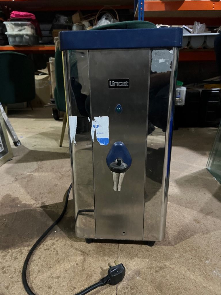 Lincat Commercial Automatic Fill Hot Water Boiler / Tea Urn – Stainless Steel