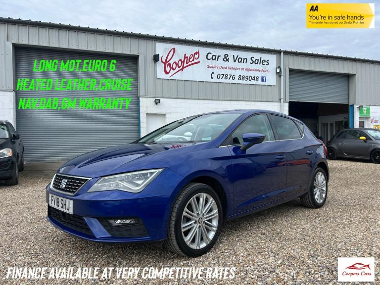 2018 SEAT Leon 2.0 TDI 150 Xcellence Technology 5dr [Leather] HATCHBACK Diesel Manual