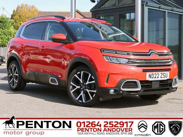 2022 Citroen C5 Aircross 1.2 PureTech Shine Plus EAT8 Euro 6 (s/s) 5dr HATCHBACK Petrol Automatic