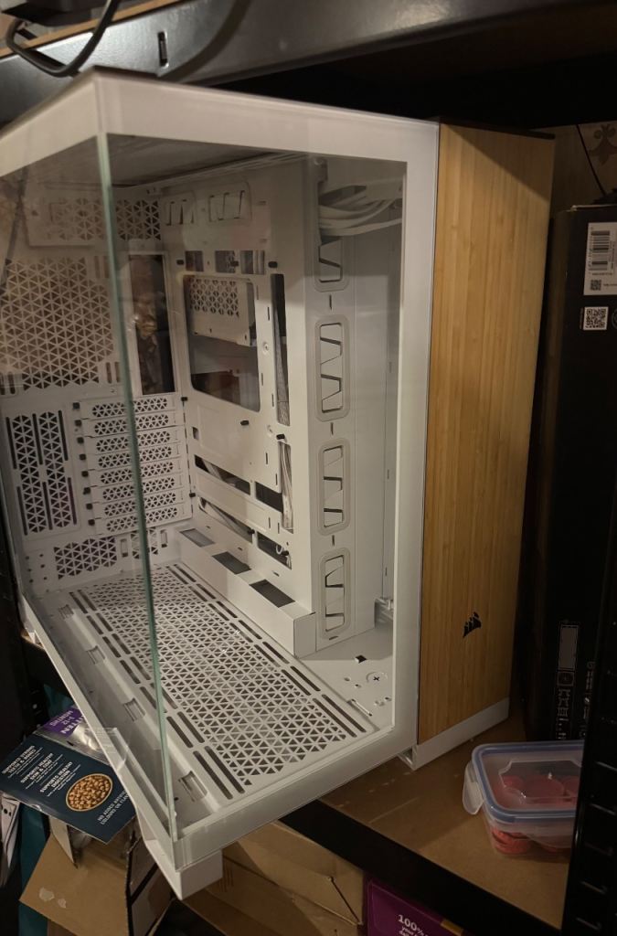 Corsair 6500X white/bamboo ATX PC Case