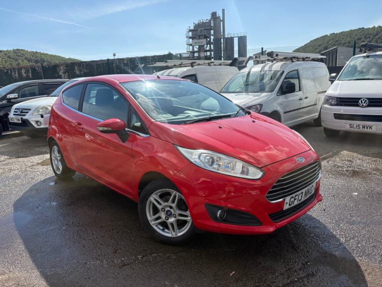 2013 Ford Fiesta 1.25 82 Zetec 3dr - Only 85,000 Miles -  HATCHBACK Petrol Manual
