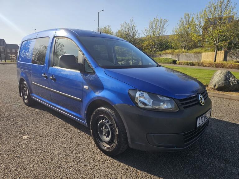 VOLKSWAGEN CADDY 1.6 TDI MAXI 0 OWNERS FROM A VET FULL HISTORY 9 STAMPS NO VAT