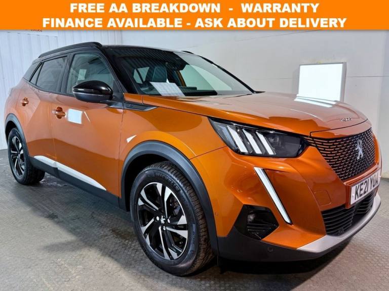2021 21 PEUGEOT E-2008 50KWH GT SUV 5DR ELECTRIC AUTO (136 PS)