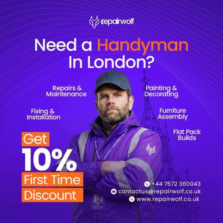 Handyman Services London | Repairs, Plumbing, Electrical & Painting