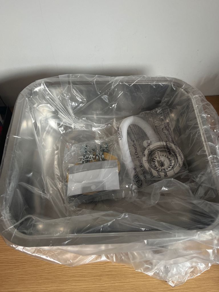 Howdens Lamona Square Bowl Insert Sink