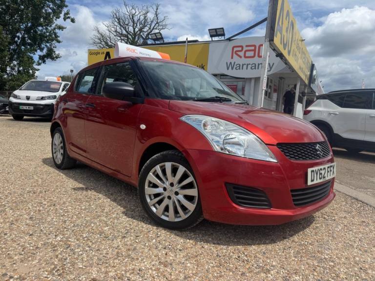 2012 Suzuki Swift 1.2 SZ3 5dr HATCHBACK PETROL Manual