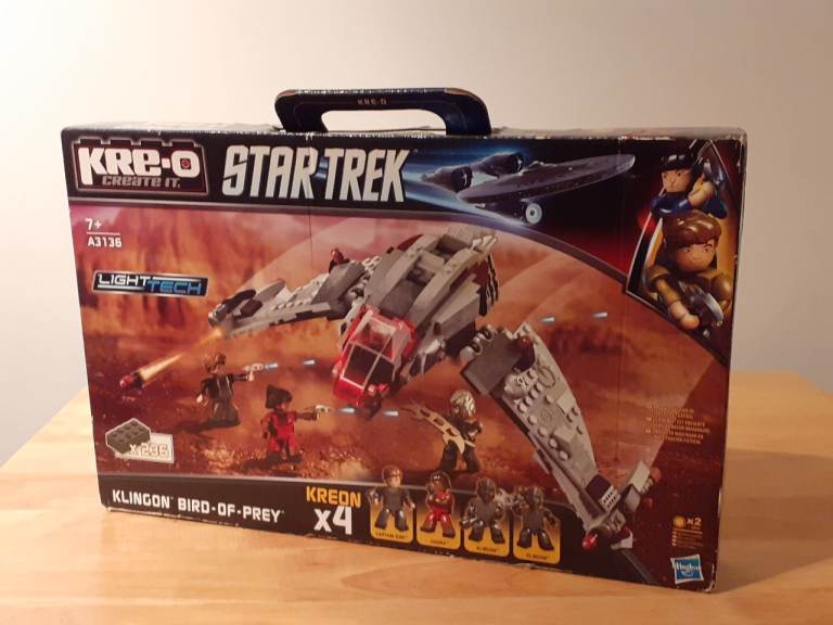 Hasbro Star Trek Klingon Bird of Prey KRE-O Building Set A3136