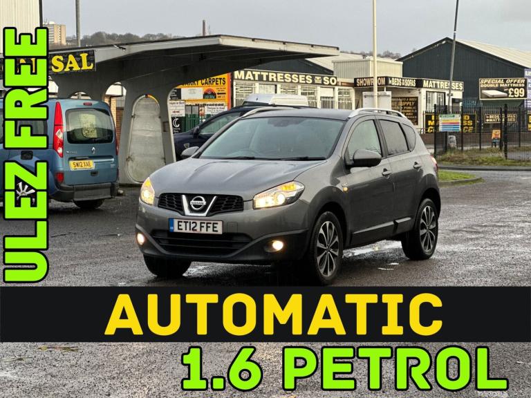 2012 Nissan Qashqai 1.6 [117] N-Tec+ 5dr CVT HATCHBACK Petrol Automatic
