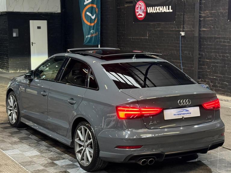 2017 Audi A3 2.0 TDI Black Edition S Tronic Auto 6Spd quattro Euro 6 (s/s) 4dr SALOON Diesel Auto...