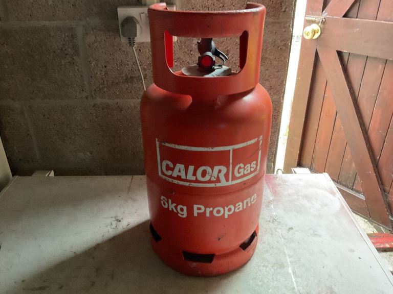Calor Gas 6kg Propane Bottle - Good Condition