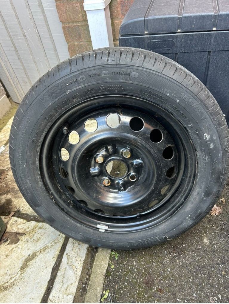 Toyota Aygo Peugeot 107 Citroen C1 New wheel with new continental Tyre