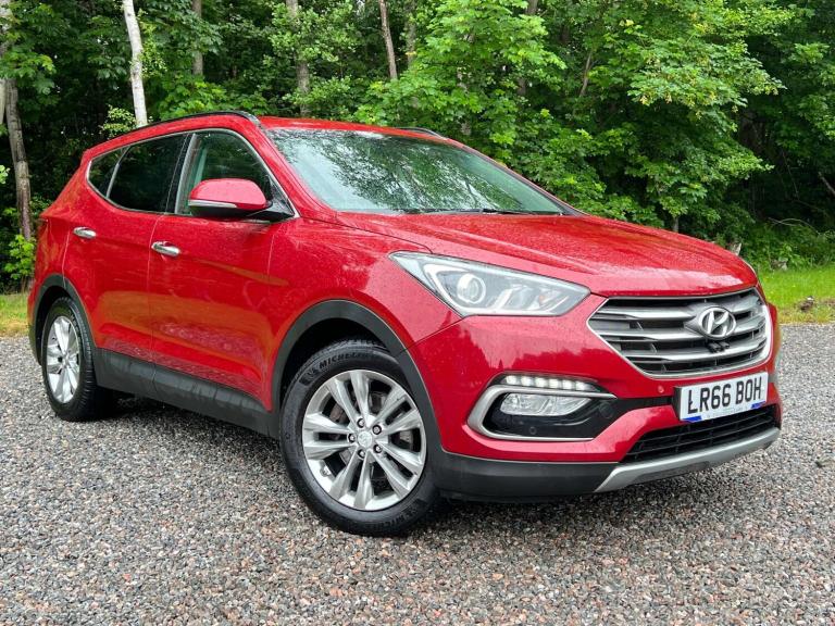 2017 Hyundai Santa Fe 2.2 Santa Fe Premium Blue Drive CRDi Auto 4WD 5dr SUV Diesel Automatic