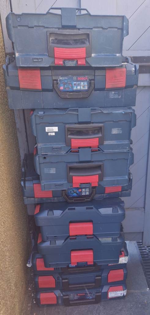 Bosch L-Boxx Sortimo Tool Storage Cases - Stackable