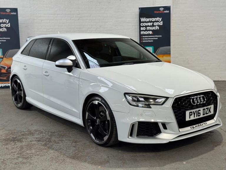 2016 Audi RS3 2.5 TFSI RS 3 Quattro 5dr S Tronic [Nav] HATCHBACK Petrol Automatic