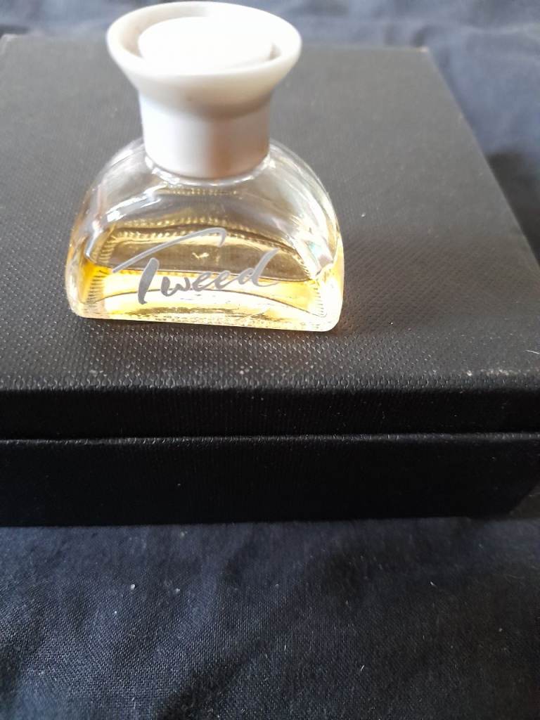 Tweed Mini Perfume Bottle – Good Condition