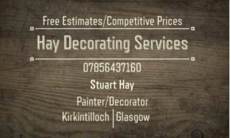 Painter and decorator 