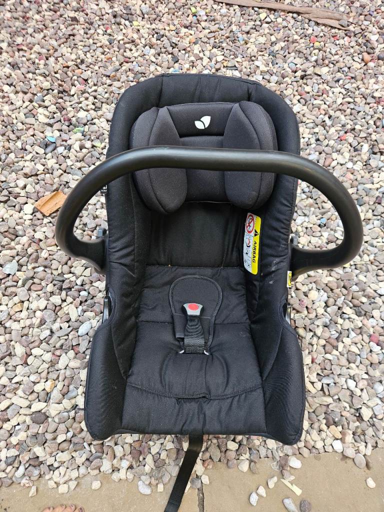 Joie i-Juve Infant Car Seat - Black, Good Condition