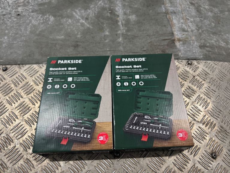PARKSIDE 36 PIECE SOCKET SET BEAND NEW