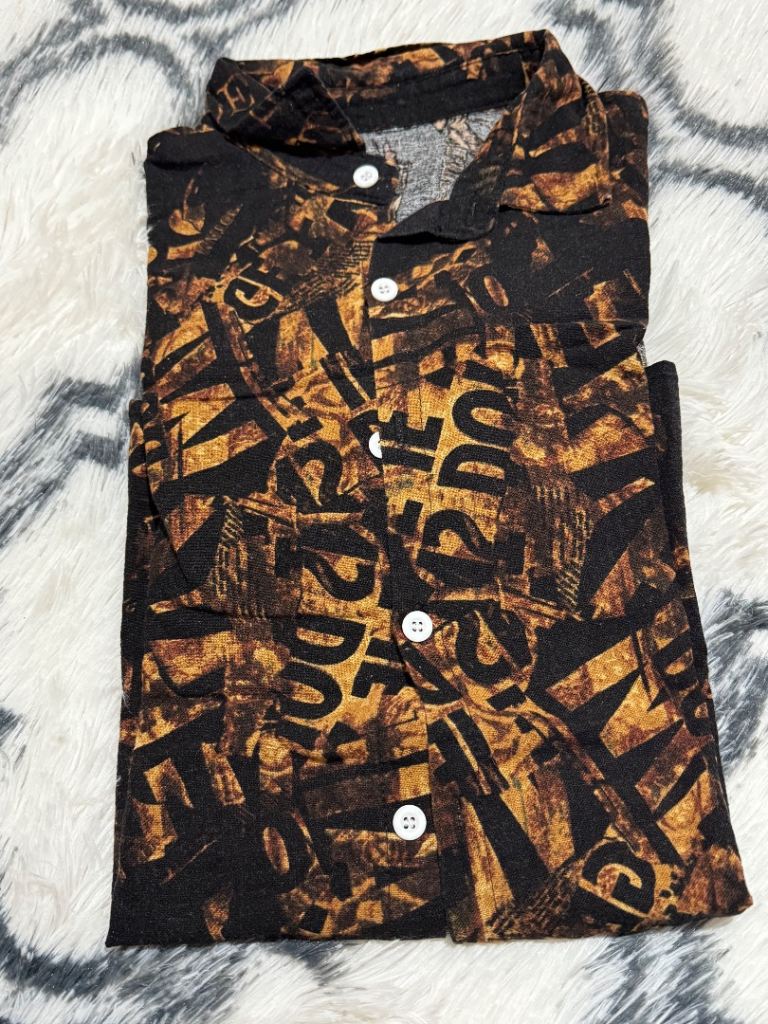 Men pure cotton Half Sleeve Shirt