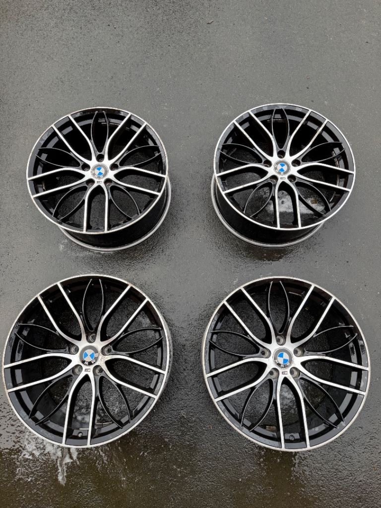 x4 20" PERFORMANCE ALLOY WHEELS 4 SERIES RIMS 405M RIMS F30 F31 F32 F33 M SPORT