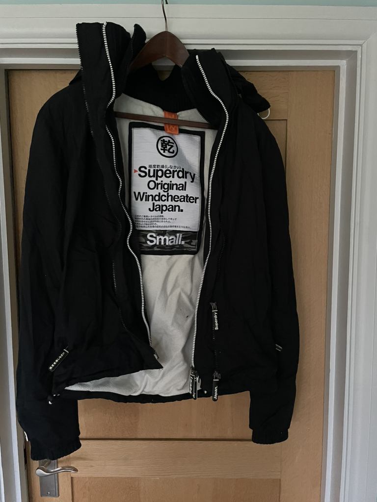 Superdry Japan Jacket original windcheater small black