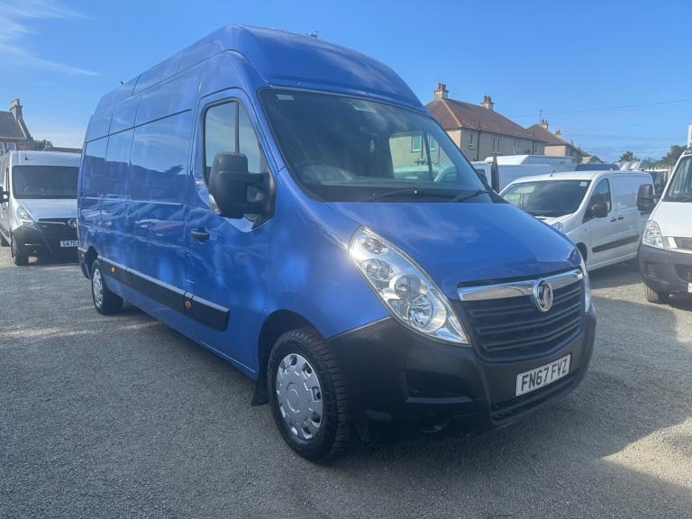 2017 Vauxhall Movano 2.3 CDTi BiTurbo H3 Van 145ps BITURBO BLUINJ MWB EURO6 ULEZ PANEL VAN Diesel...