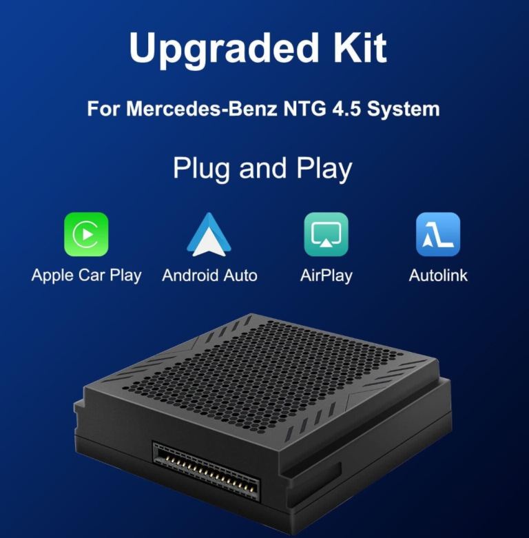 Mercedes-Benz Wireless CarPlay & Android Auto | Becker Map Pilot NTG4.5 www latestsatnav co uk