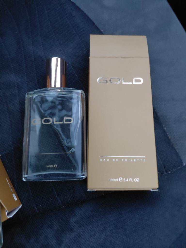 Gold Eau De Toilette Spray Men, 100ml brand new 
