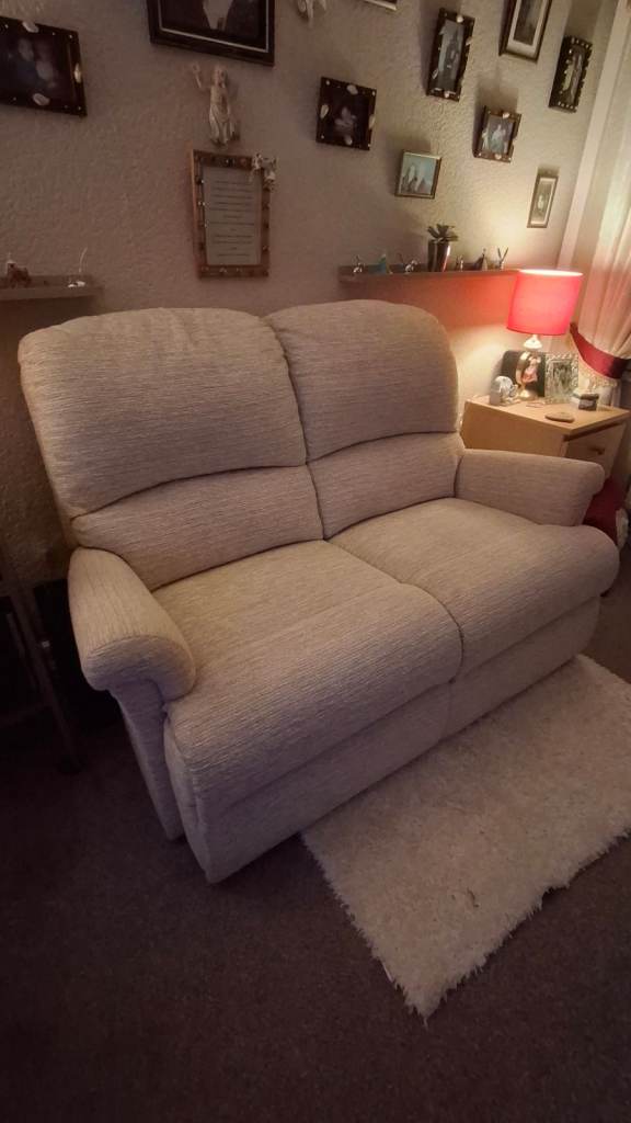 Two seater sofa.