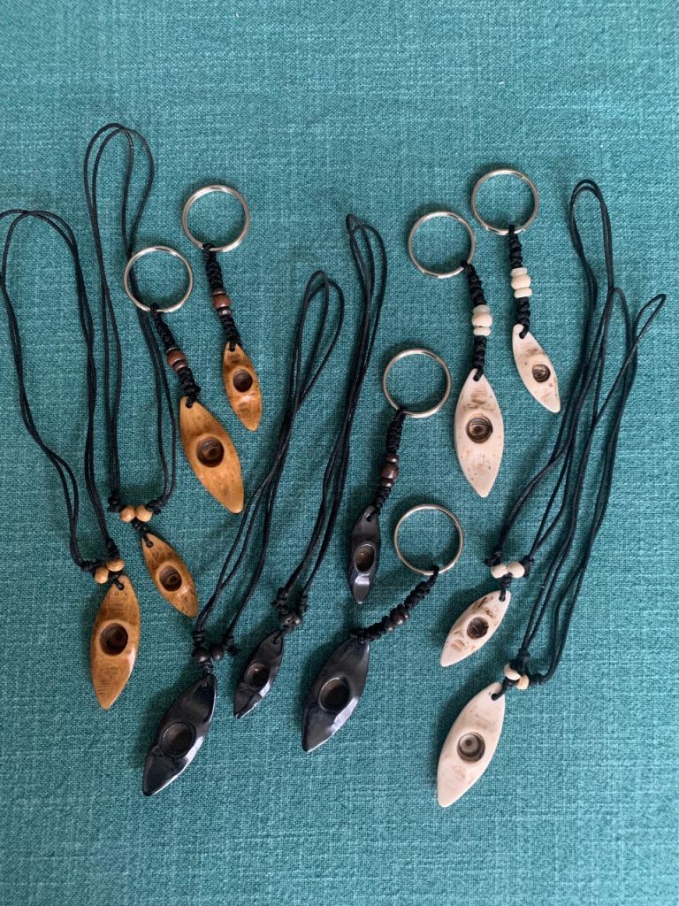Kayak Necklaces and Keyrings 