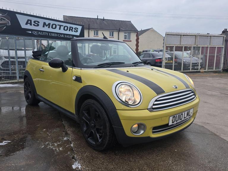 2010 MINI Convertible 1.6 Cooper 2dr CONVERTIBLE PETROL Manual