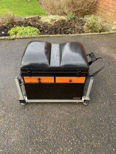 Fox Matchman Fishing Seat With Adjustable Legs In Excellent Condition