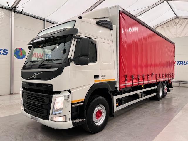 Volvo FM 330 6x2 Rear Lift Sleeper Cab Curtainsider