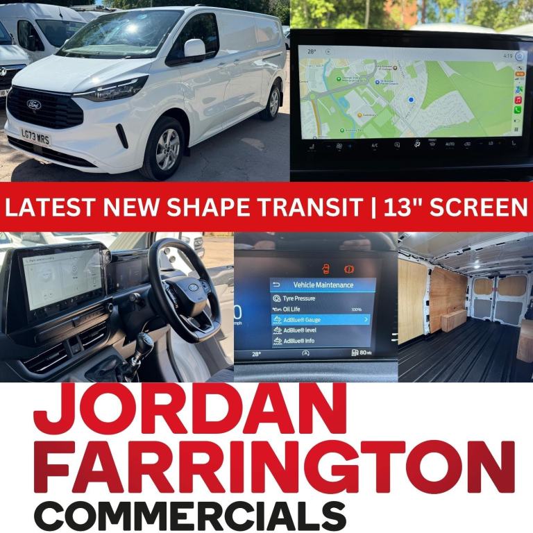 2024 FORD TRANSIT CUSTOM 2.0 300 LIMITED L2 LWB**NEW SHAPE**SUPERB SPECIFICATION