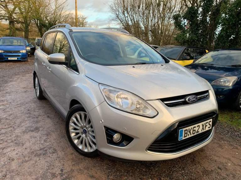 2012 FORD GRAND C-MAX 1.6 TDCi 7'SEATER--NEW MOT--6'SPEED MANUAL--112019 MILES WITH 10 SERVICES