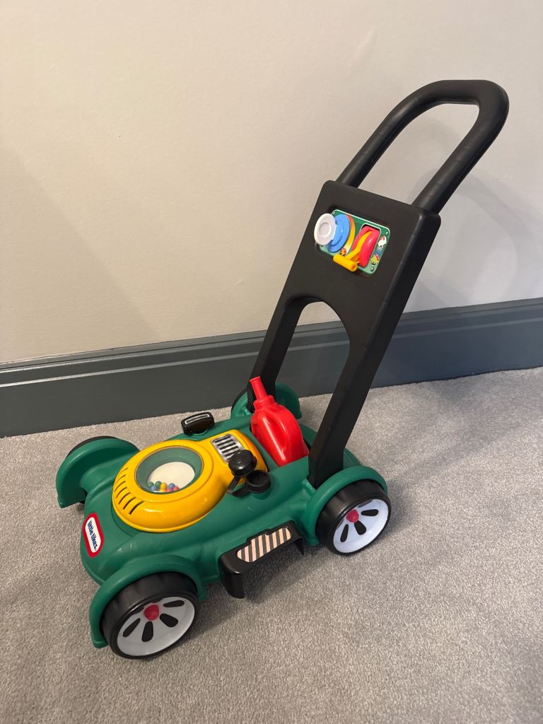 Little Tikes push along lawn mower