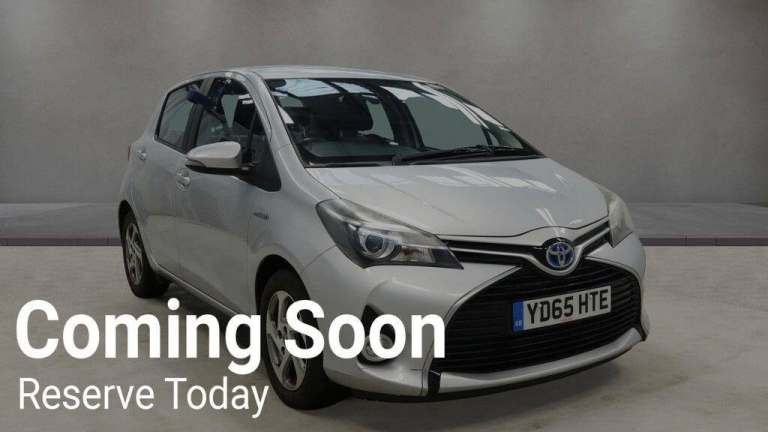 2015 Toyota Yaris 1.5 VVT-h Icon E-CVT Euro 6 5dr HATCHBACK Petrol/Electric Hybrid Automatic