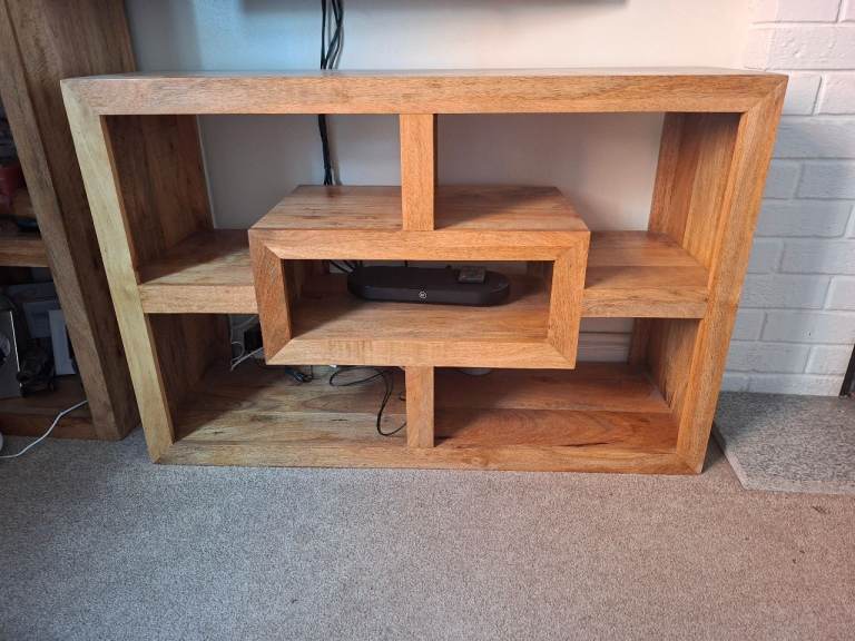 Wooden tv unit