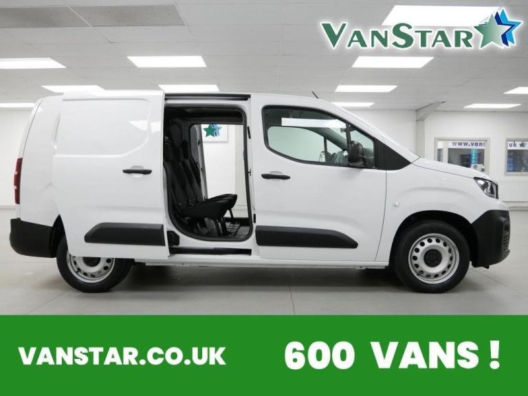 73 PEUGEOT PARTNER L2 1.5 BLUEHDI 100 BHP PRO PREMIUM PLUS LONG CREWCAB 5 SEATS