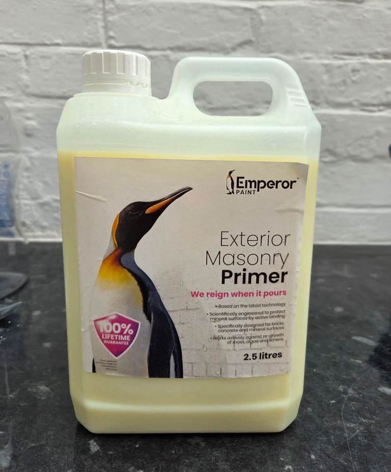 Emperor Paint - Exterior Masonry Primer - 2.5 Litres